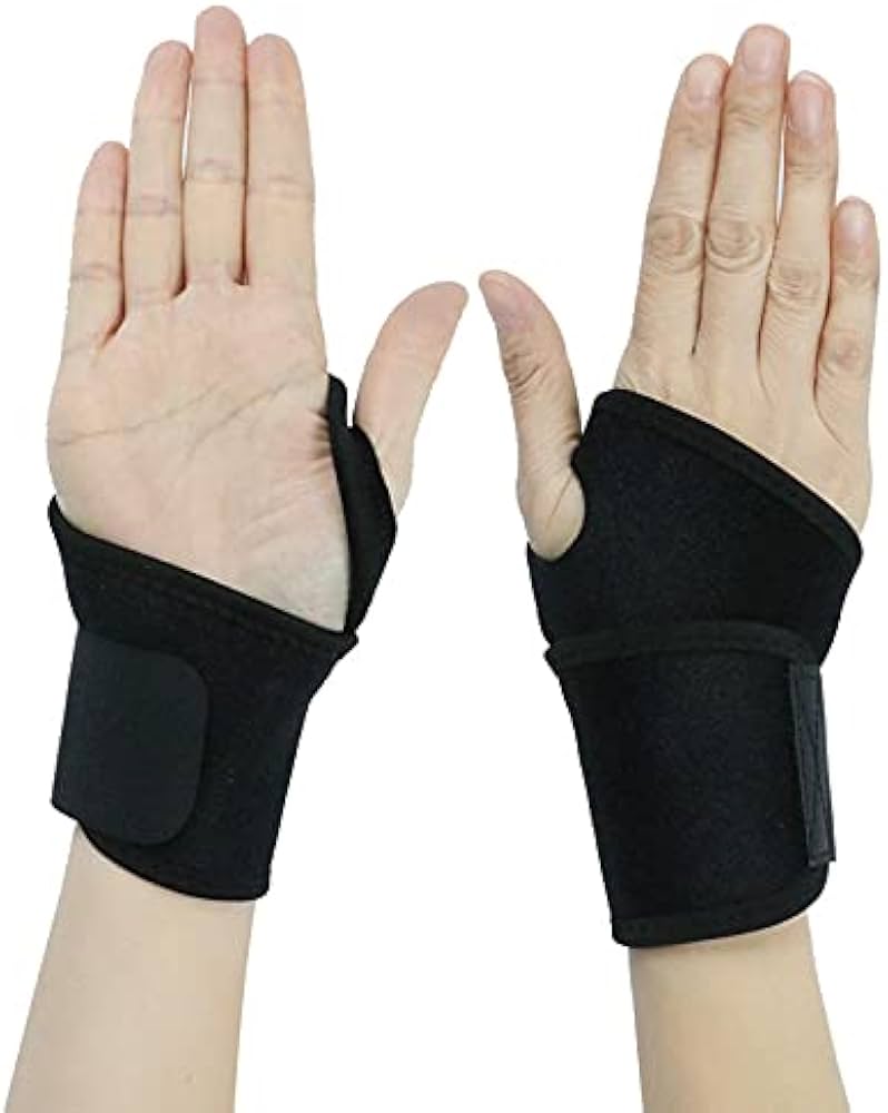 Wrist Support Brace, Adjustable Wrist Strap Thumb Brace Wrist Brace for Sports Protecting/Tendonitis Pain Relief/Carpal Tunnel/Arthritis