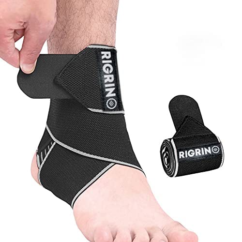 Adjustable Ankle Support Brace – Breathable Elastic Nylon, One-Size Fits All, Ideal for Sports