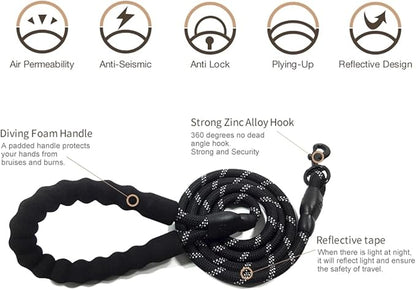 5ft Dog Lead and Harness Set – Durable, Comfortable, No-Pull Design for Dogs of All Sizes