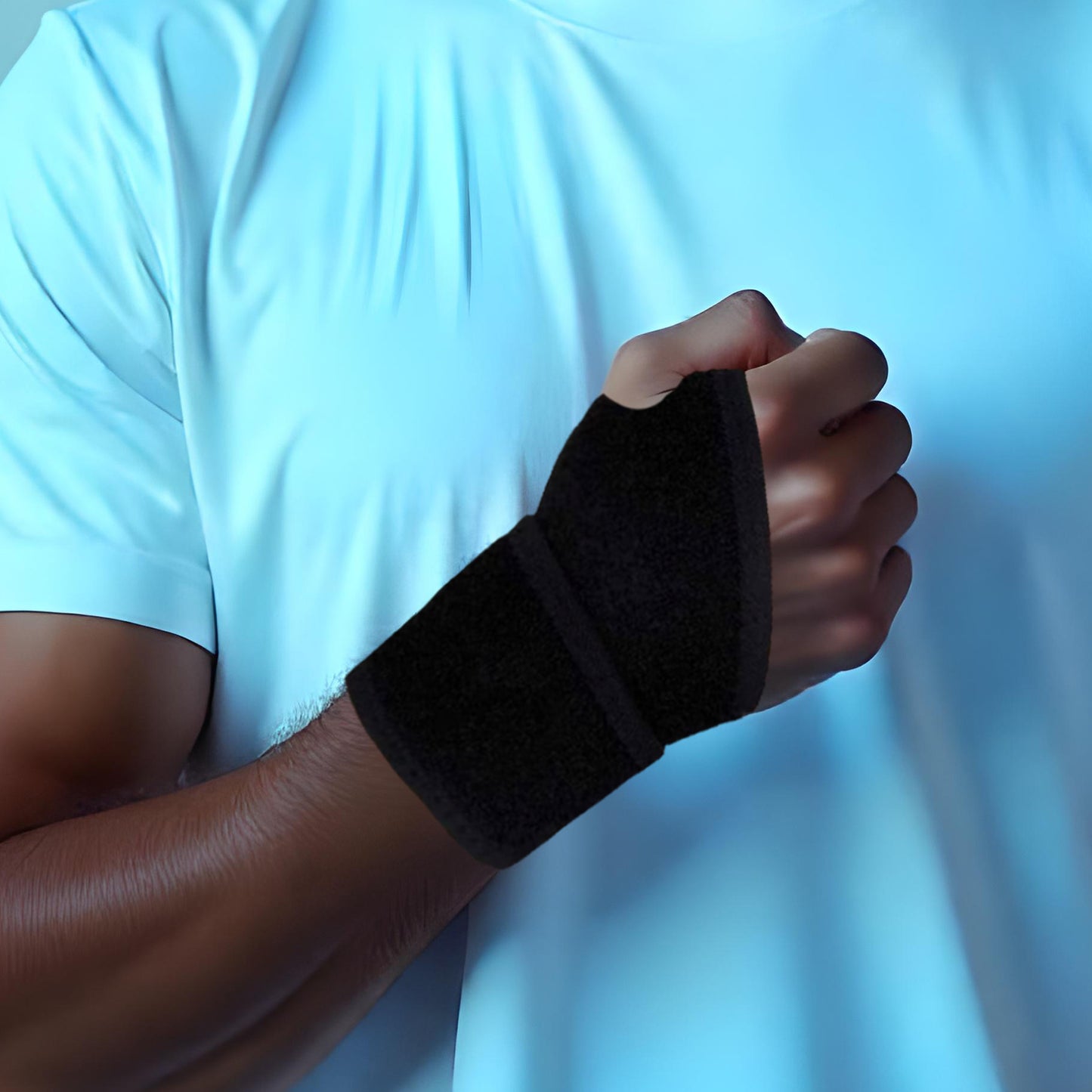 Wrist Support Brace, Adjustable Wrist Strap Thumb Brace Wrist Brace for Sports Protecting/Tendonitis Pain Relief/Carpal Tunnel/Arthritis